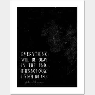 john lennon quote Posters and Art